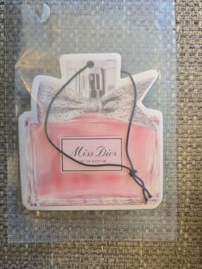 Dior Miss Dior Pink Perfume Bottle Air Freshener